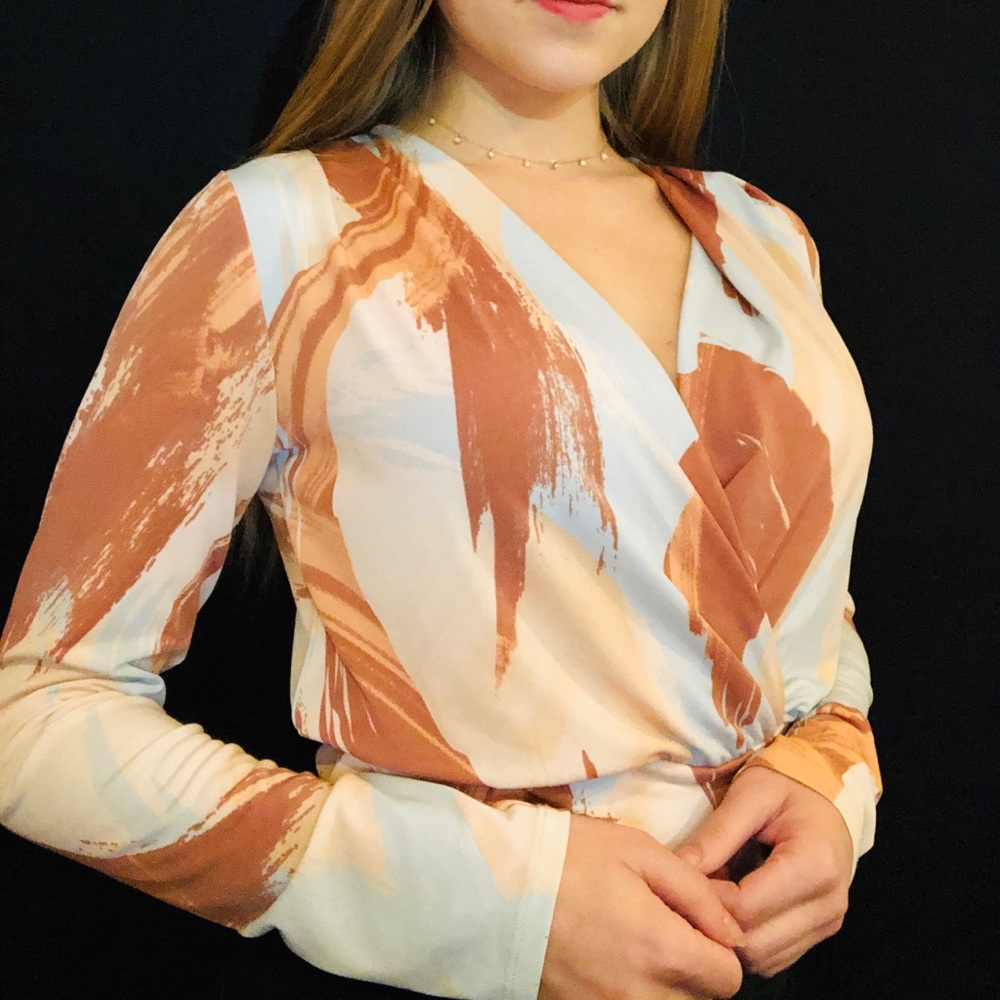 Long sleeve blouse